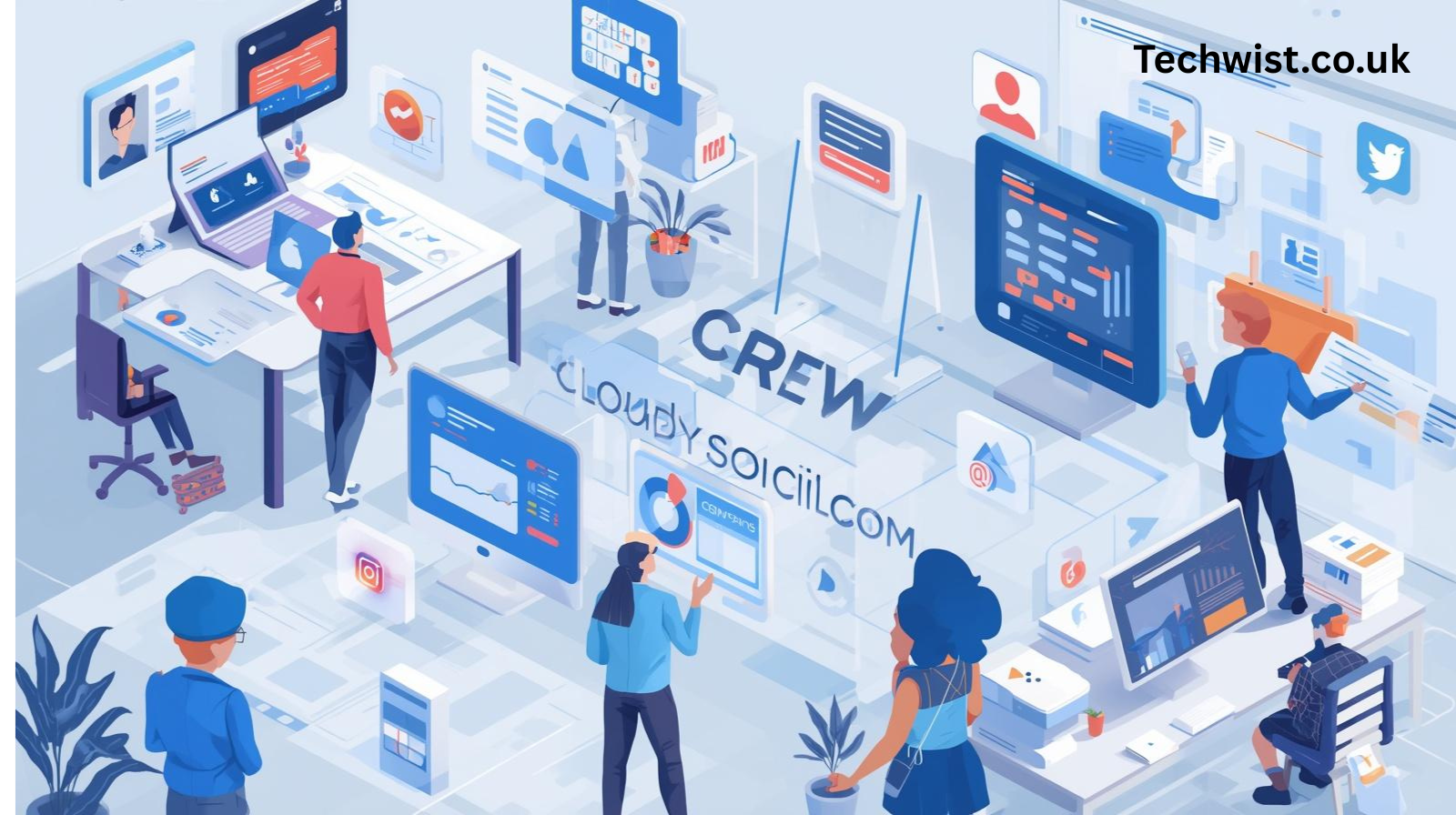 Crew CloudySocialCom: The Ultimate Platform for Social Media Collaboration