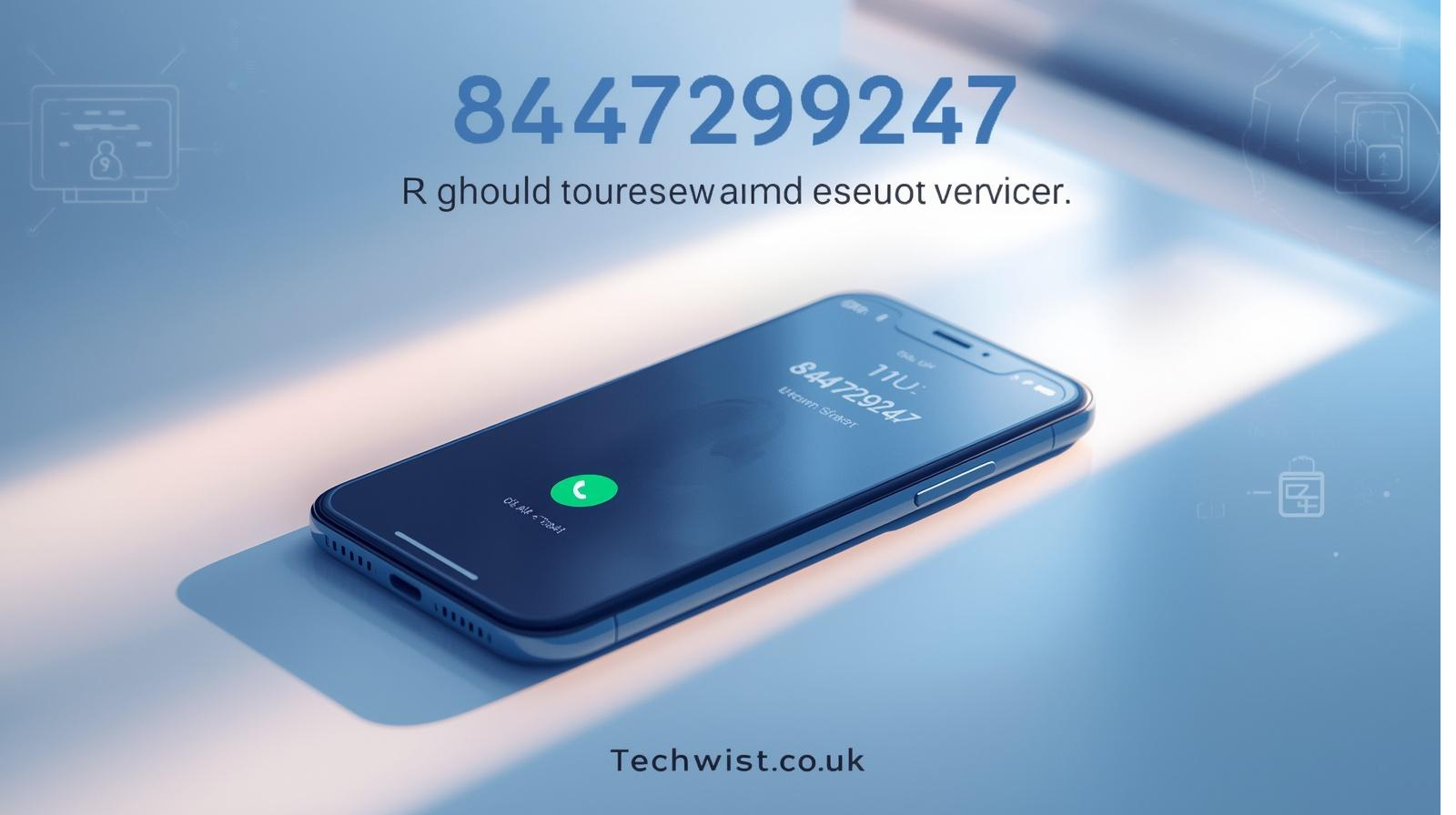 8447299247: What This Toll-Free Number Means and Why It May Be Calling You